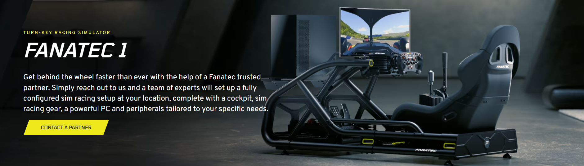 FANATEC'S LATEST 2026 SIMULATION DEVICE