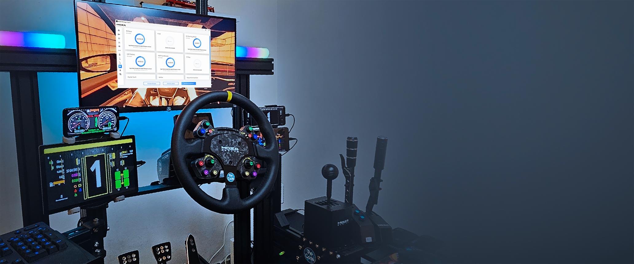 🏎️ MOZA Revuelto Sim Wheel – Bring Lamborghini Racing to Your Sim Rig